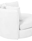View Fabric White | Camden Cuddle Chair | Valley Ridge Furniture