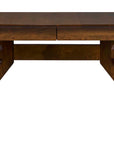 Table as Shown | Cardinal Woodcraft Skagen Dining Table | Valley Ridge Furniture