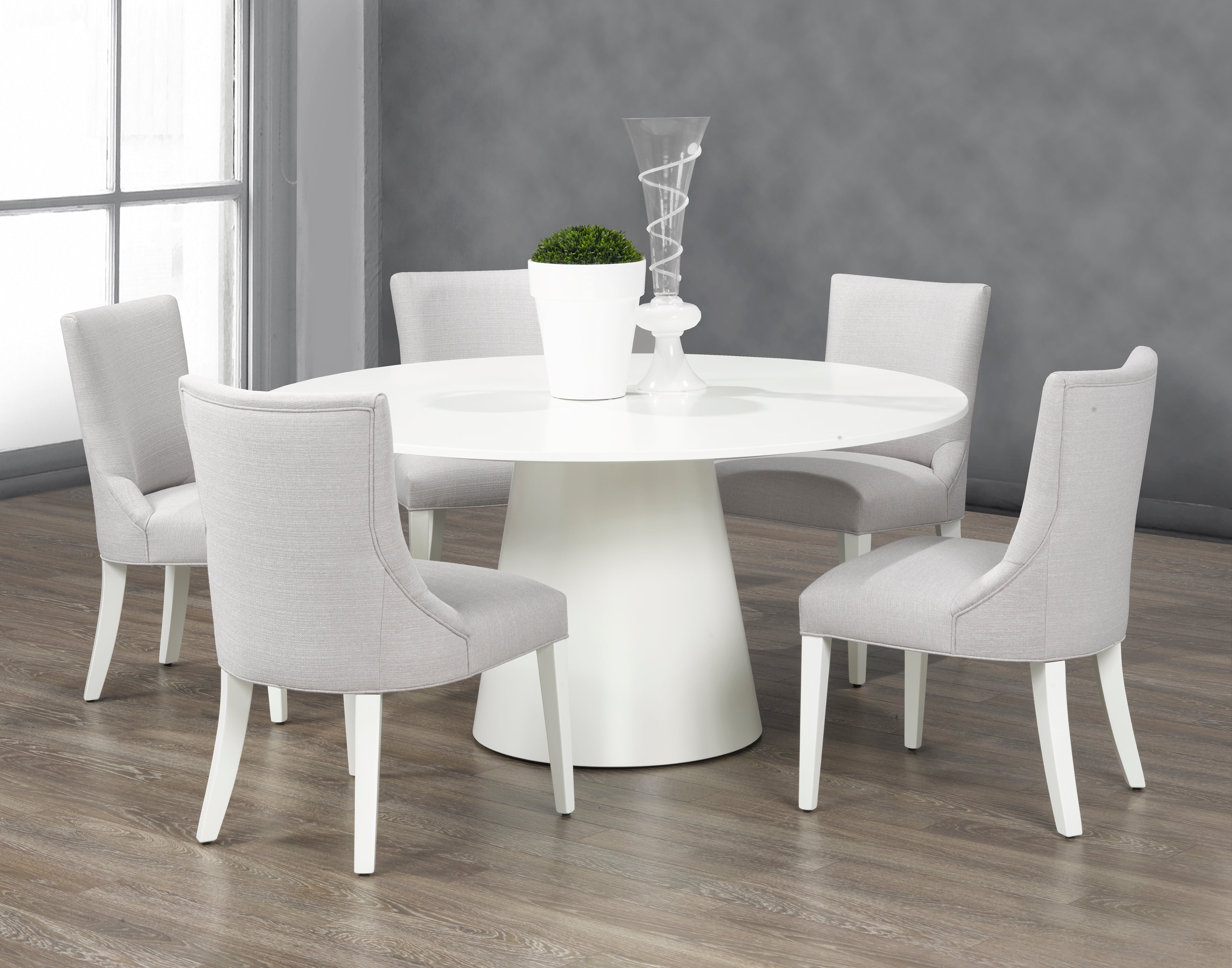 Table as Shown | Cardinal Woodcraft Statland Dining Table | Valley Ridge Furniture