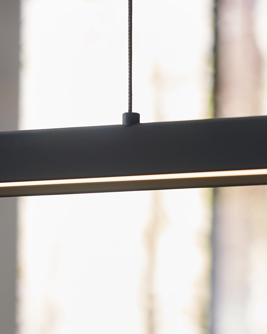 Nightshade Black | Dessau 48" Linear Suspension | Valley Ridge Furniture