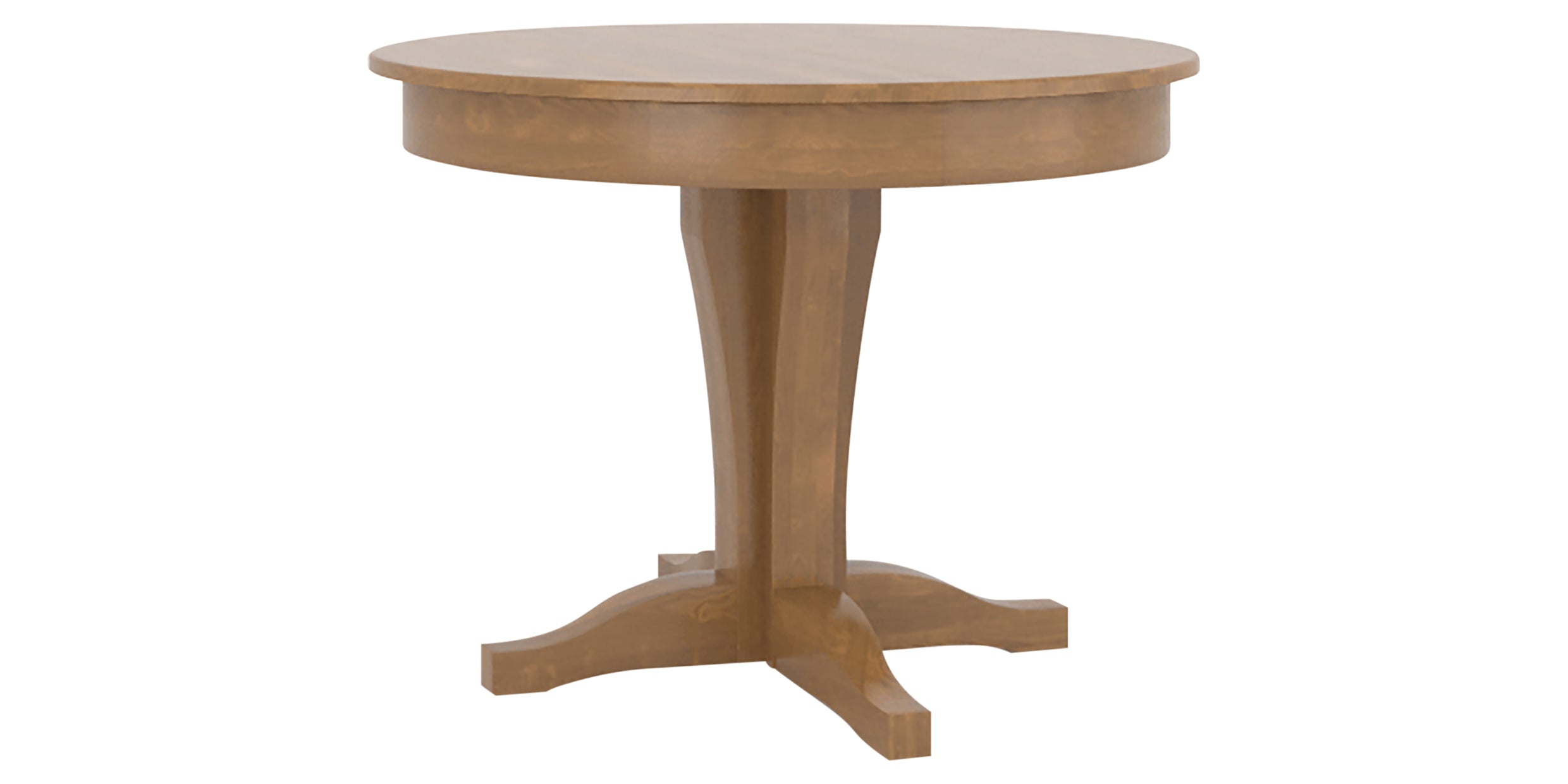 Honey Washed | Canadel Core Dining Table 4242 with XC Base | Valley Ridge Furniture