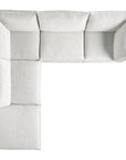 Burbank Fabric Natural | Camden Cameron 5-Piece Sectional | Valley Ridge Furniture