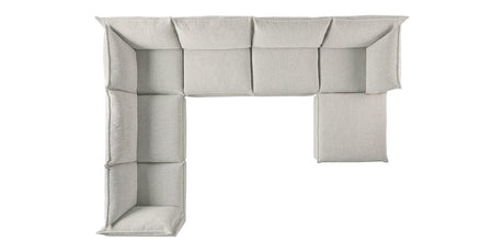 Burbank Fabric Sand | Camden Cameron 7-Piece Sectional | Valley Ridge Furniture