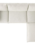Burbank Fabric Cream | Camden Cameron 4-Piece Sectional | Valley Ridge Furniture