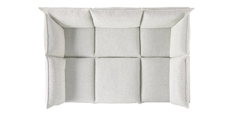 Burbank Fabric Natural | Camden Cameron 6-Piece Pit Sectional | Valley Ridge Furniture