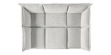 Burbank Fabric Pepper | Camden Cameron 6-Piece Pit Sectional | Valley Ridge Furniture