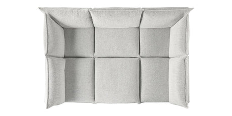 Burbank Fabric Pepper | Camden Cameron 6-Piece Pit Sectional | Valley Ridge Furniture