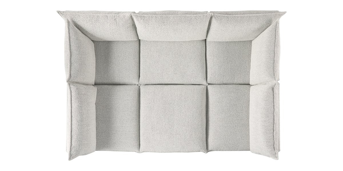 Burbank Fabric Sand | Camden Cameron 6-Piece Pit Sectional | Valley Ridge Furniture