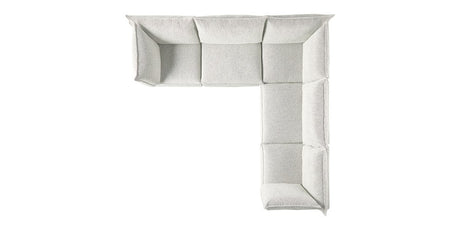 Burbank Fabric Natural | Camden Cameron 5-Piece Corner Sofa | Valley Ridge Furniture