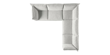 Burbank Fabric Pepper | Camden Cameron 5-Piece Corner Sofa | Valley Ridge Furniture