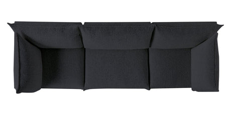 Burbank Fabric Charcoal | Camden Cameron 3-Piece Sectional | Valley Ridge Furniture