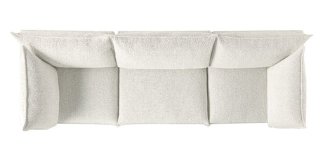 Burbank Fabric Cream | Camden Cameron 3-Piece Sectional | Valley Ridge Furniture