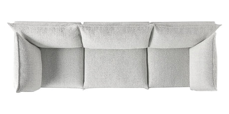 Burbank Fabric Pepper | Camden Cameron 3-Piece Sectional | Valley Ridge Furniture