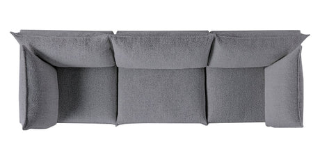 Burbank Fabric Stone | Camden Cameron 3-Piece Sectional | Valley Ridge Furniture