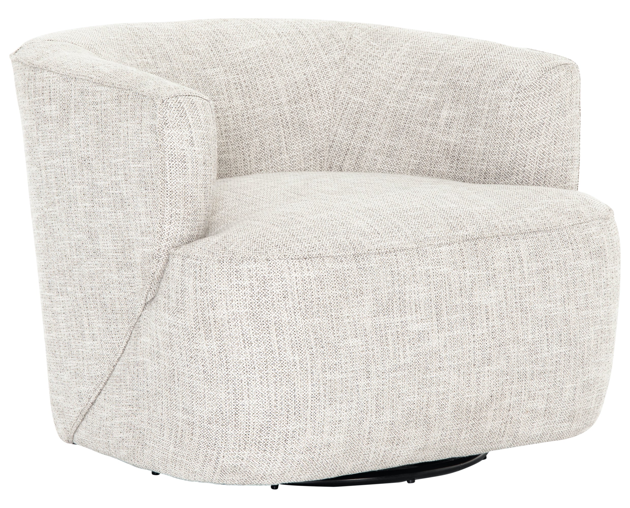 Brazos Dove Fabric | Mila Swivel Chair | Valley Ridge Furniture