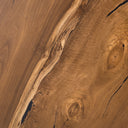 Natural Yukas with Iron | Hudson Round Coffee Table | Valley Ridge Furniture