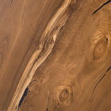 Natural Yukas with Iron | Hudson Round Coffee Table | Valley Ridge Furniture