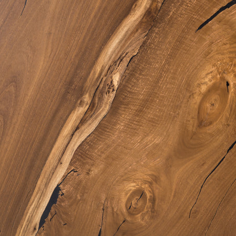 Natural Yukas with Iron | Hudson Round Coffee Table | Valley Ridge Furniture