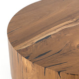 Natural Yukas with Iron | Hudson Round Coffee Table | Valley Ridge Furniture