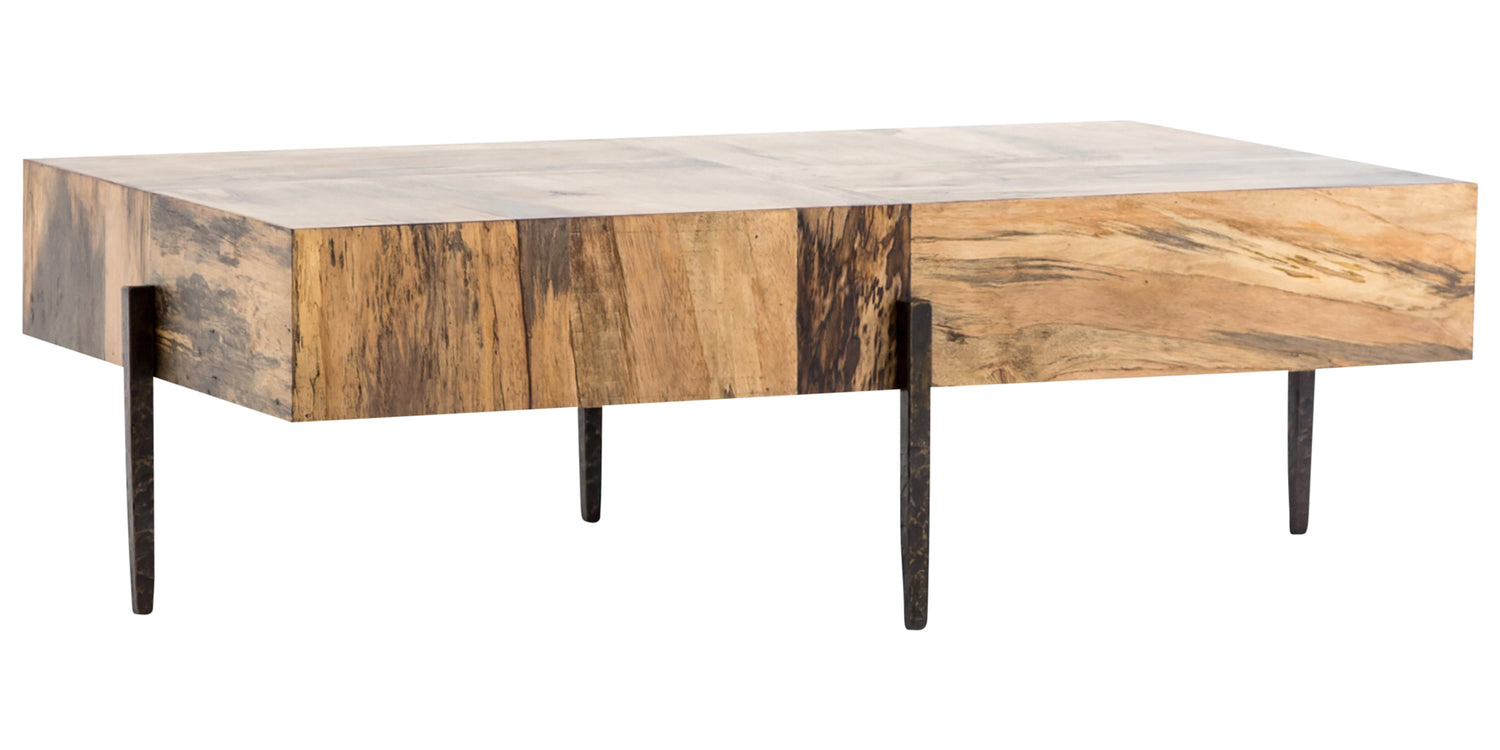 Spalted primavera deals wood coffee table