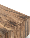 Spalted Primavera with Iron | Hudson Square Coffee Table | Valley Ridge Furniture