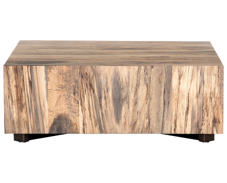 Spalted Primavera with Iron | Hudson Square Coffee Table | Valley Ridge Furniture