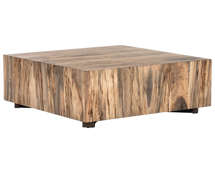 Spalted Primavera with Iron | Hudson Square Coffee Table | Valley Ridge Furniture