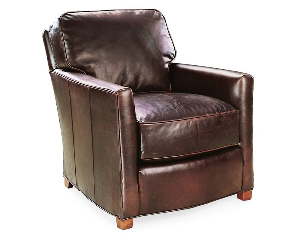 Chaps Toffee | Lee L3121 Leather Chair