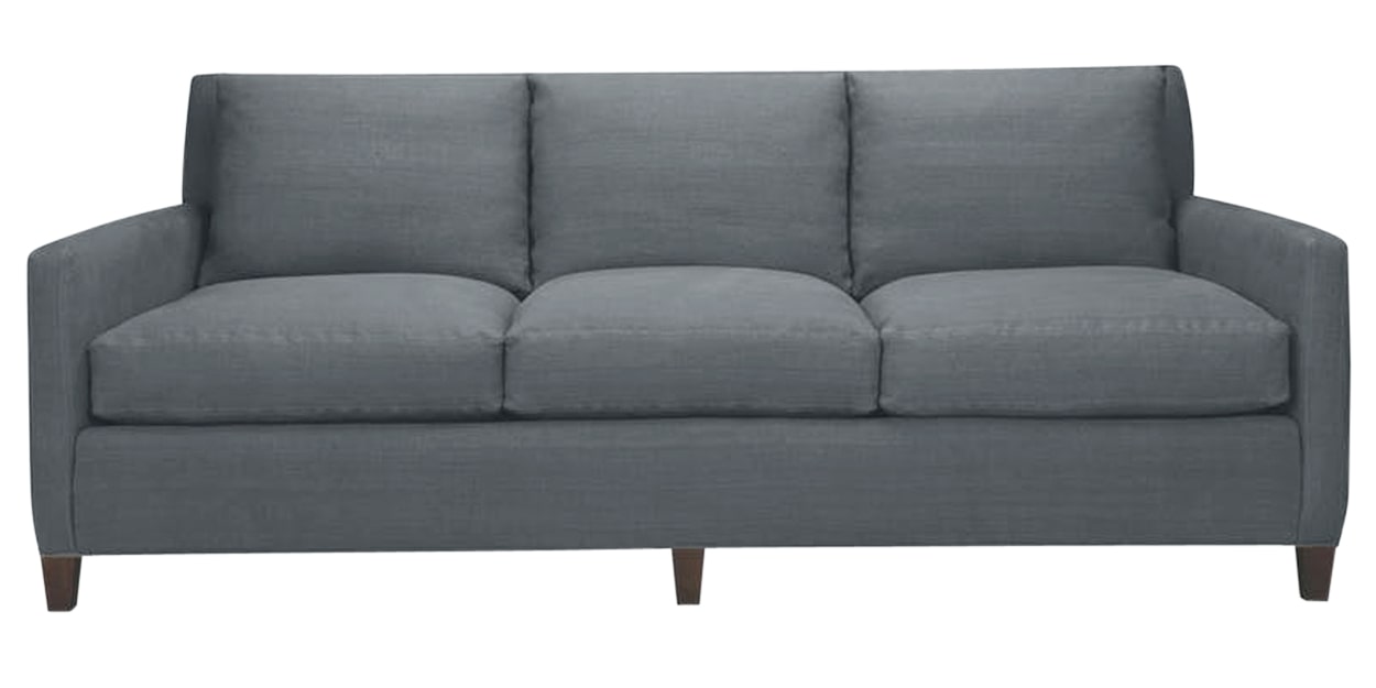 Duke Fabric Blue | Lee Industries 1296 Sofa | Valley Ridge Furniture