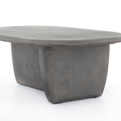 Dark Grey Concrete | Naya Outdoor Coffee Table | Valley Ridge Furniture