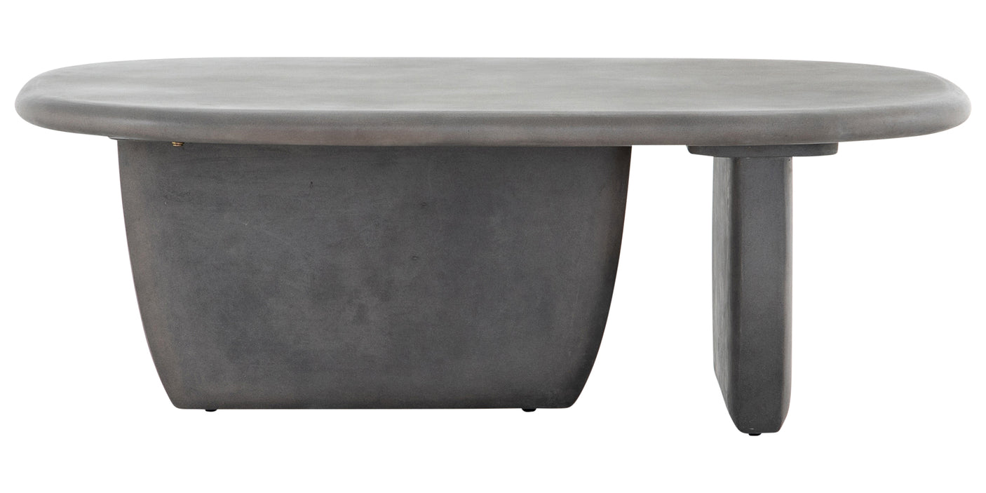 Dark Grey Concrete | Naya Outdoor Coffee Table | Valley Ridge Furniture