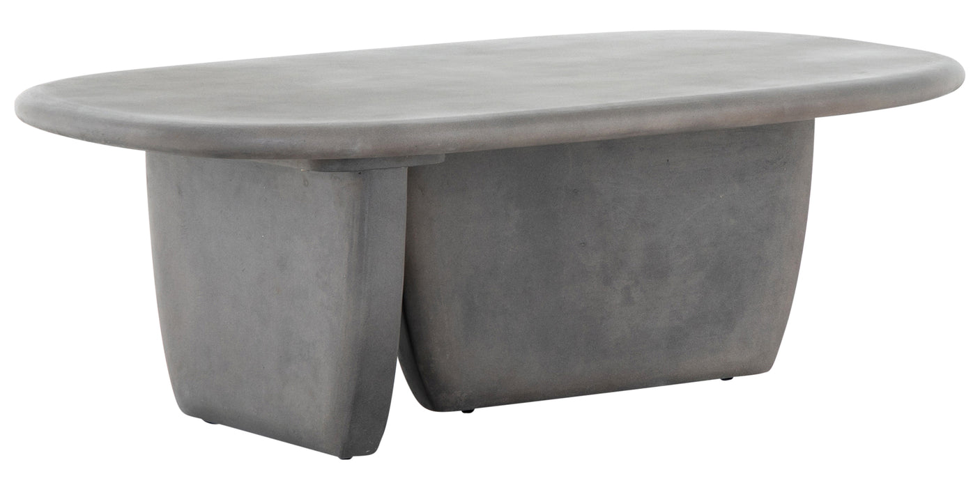 Dark Grey Concrete | Naya Outdoor Coffee Table | Valley Ridge Furniture