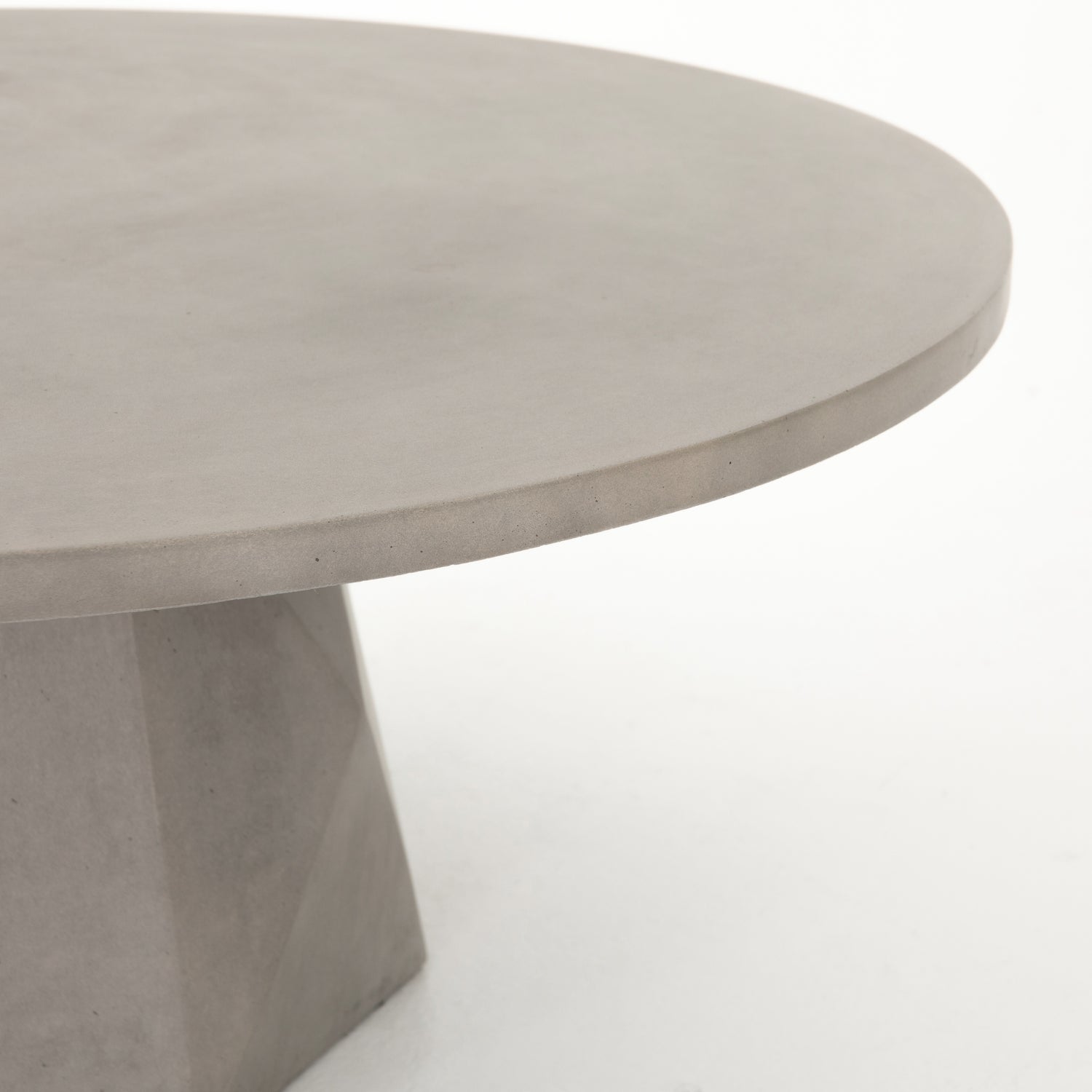Grey Concrete | Bowman Outdoor Coffee Table | Valley Ridge Furniture