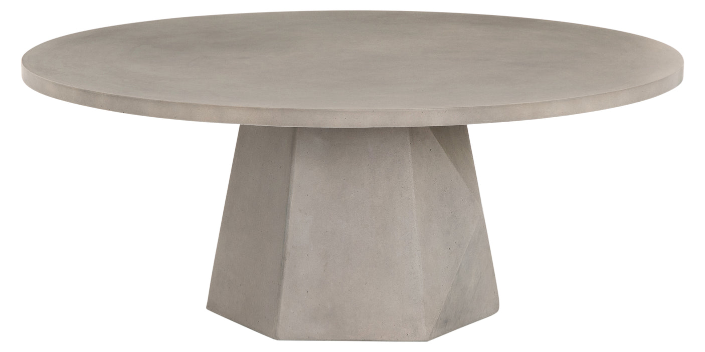 Grey Concrete | Bowman Outdoor Coffee Table | Valley Ridge Furniture