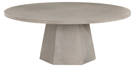Grey Concrete | Bowman Outdoor Coffee Table | Valley Ridge Furniture