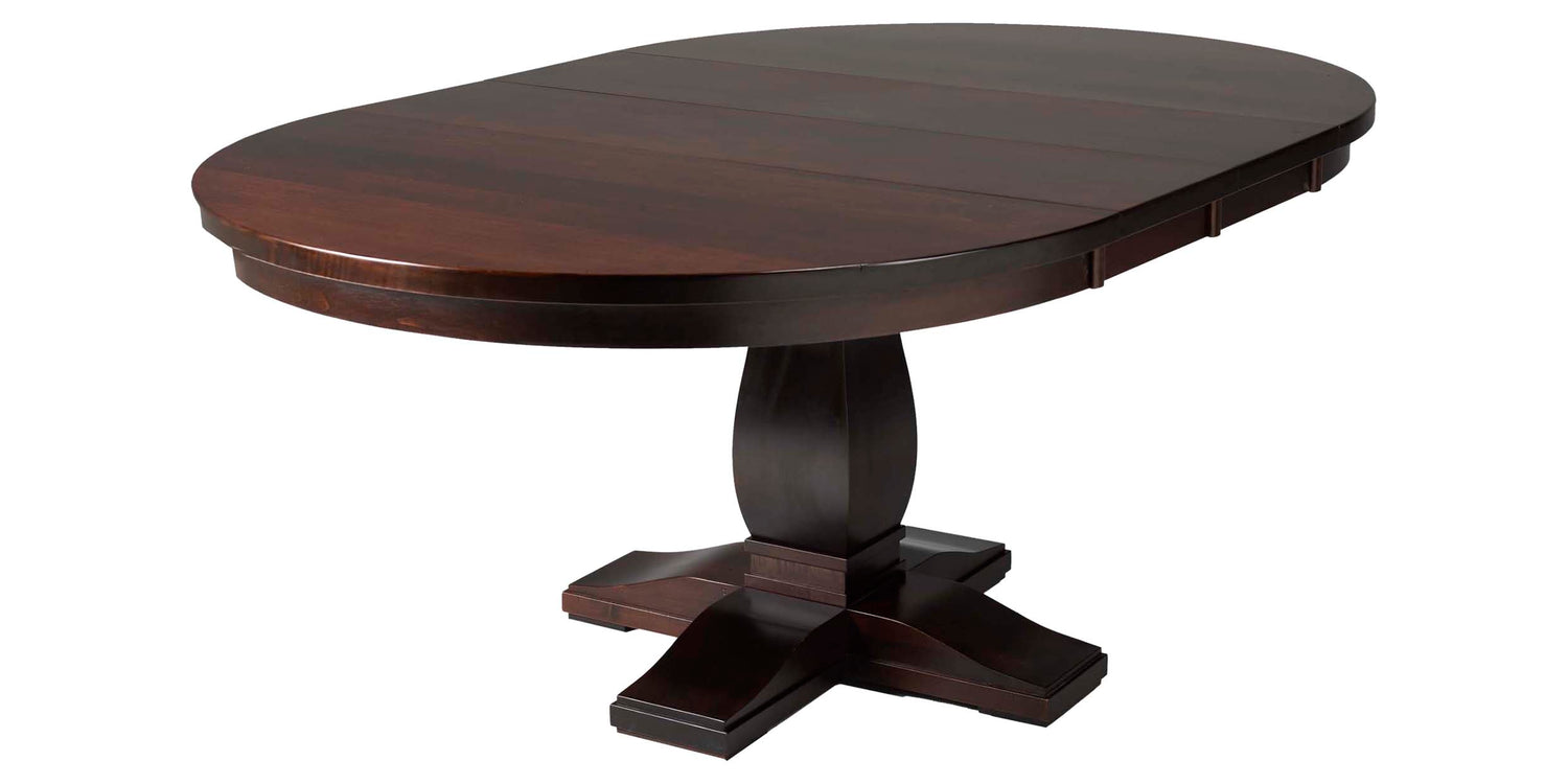 Table as Shown | Cardinal Woodcraft Valencia Dining Table | Valley Ridge Furniture