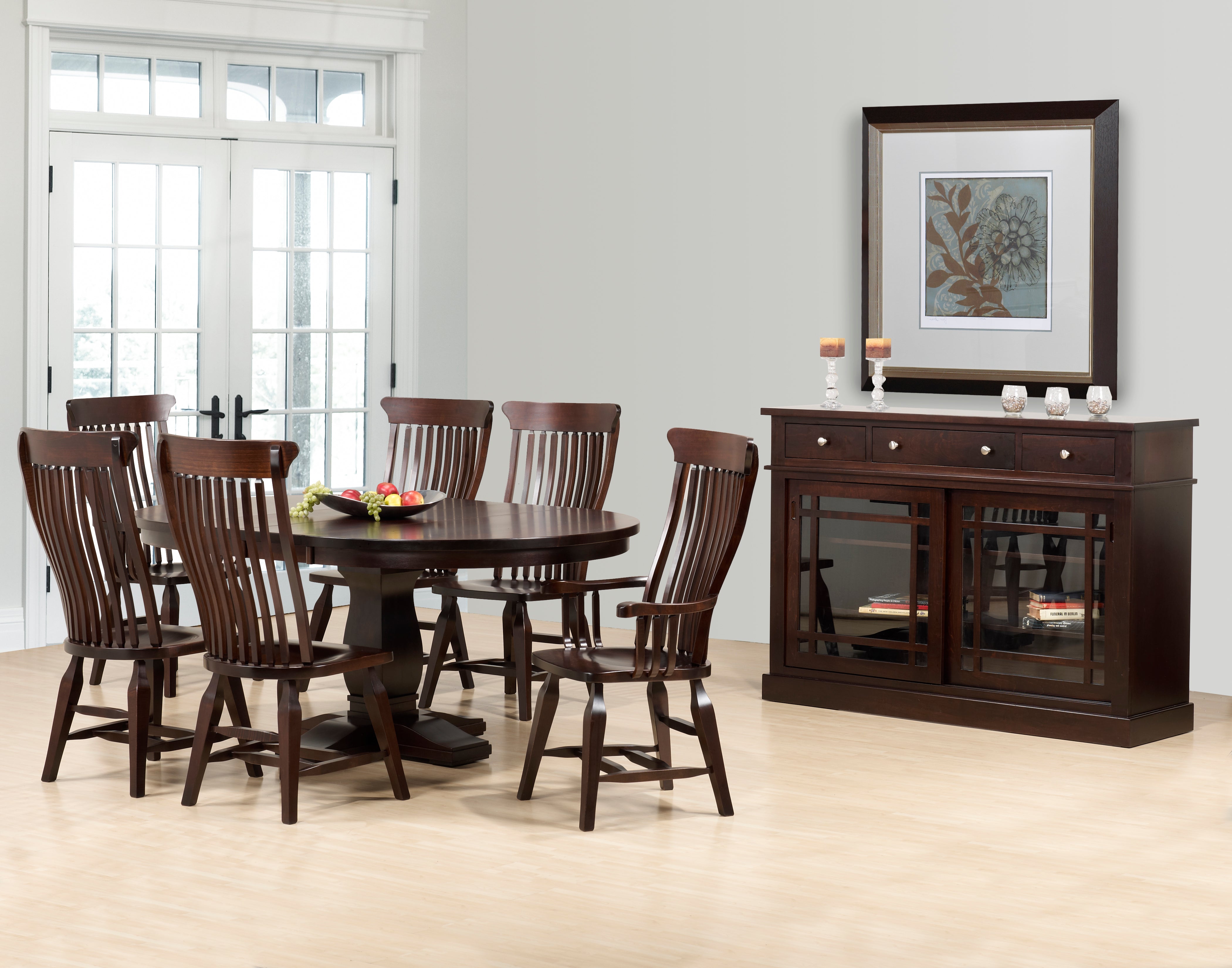 Chair as Shown | Cardinal Woodcraft Old South Dining Chair | Valley Ridge Furniture