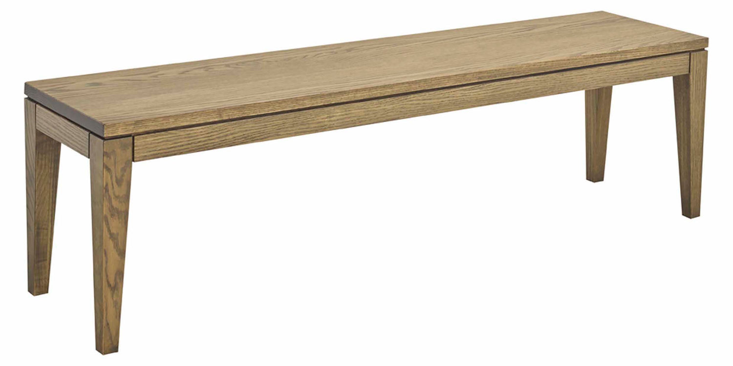 Bench as Shown | Cardinal Woodcraft Vega Bench | Valley Ridge Furniture