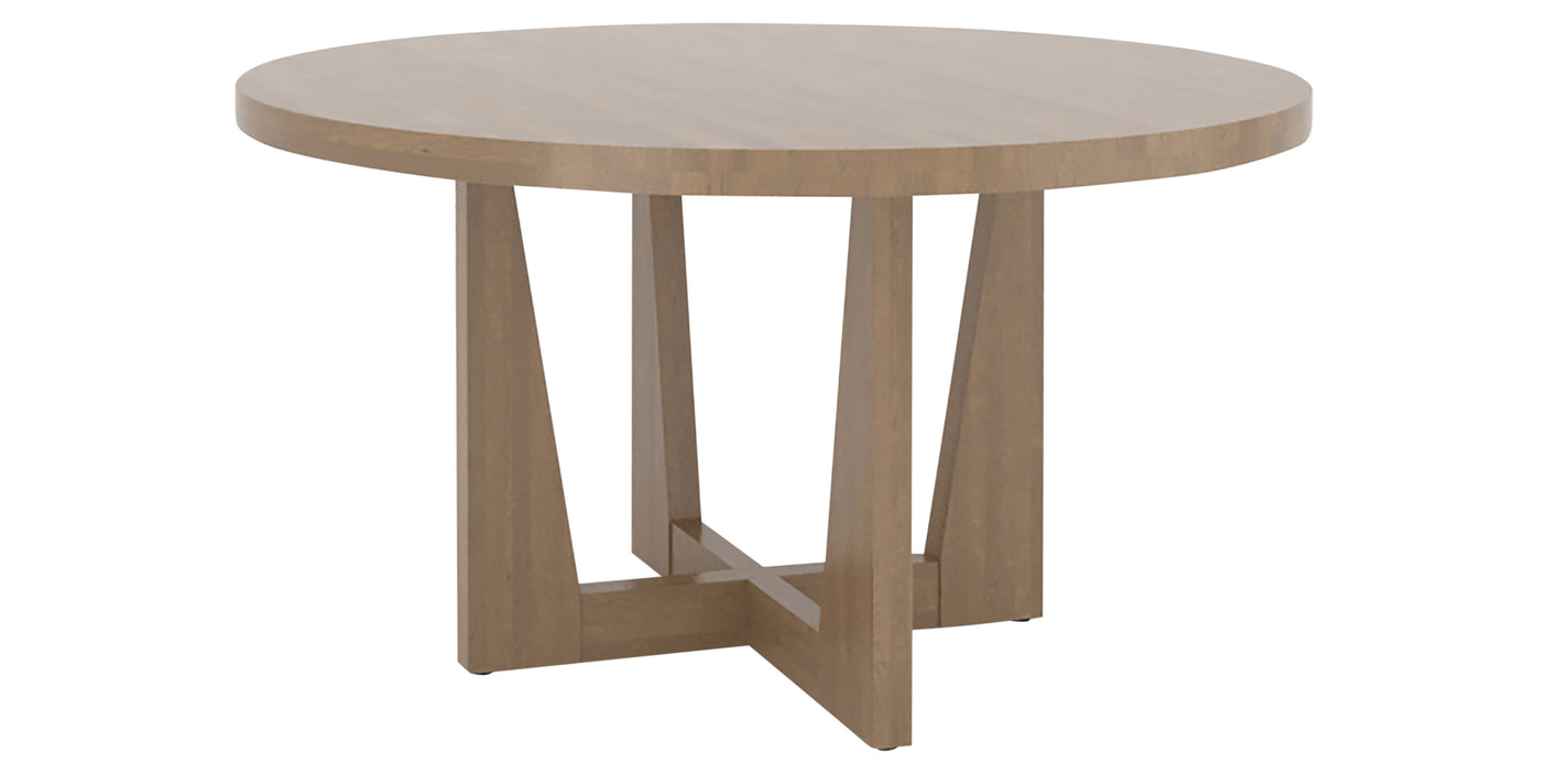 Small Size | Canadel Modern 5454 Dining Table with MK Base | Valley Ridge Furniture