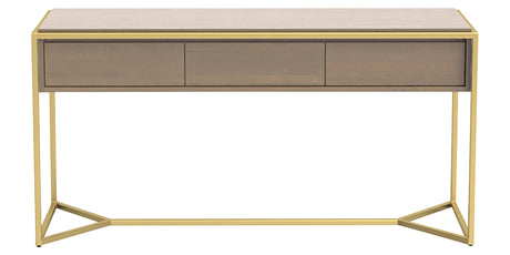 Pecan Washed & GL Metal Gold | Canadel Modern Buffet 6030 | Valley Ridge Furniture