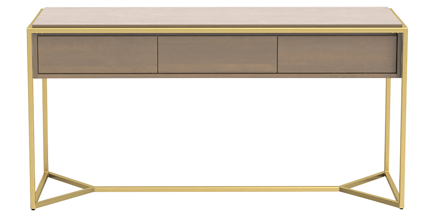 Pecan Washed & GL Metal Gold | Canadel Modern Buffet 6030 | Valley Ridge Furniture