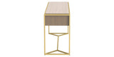 Pecan Washed & GL Metal Gold | Canadel Modern Buffet 6030 | Valley Ridge Furniture