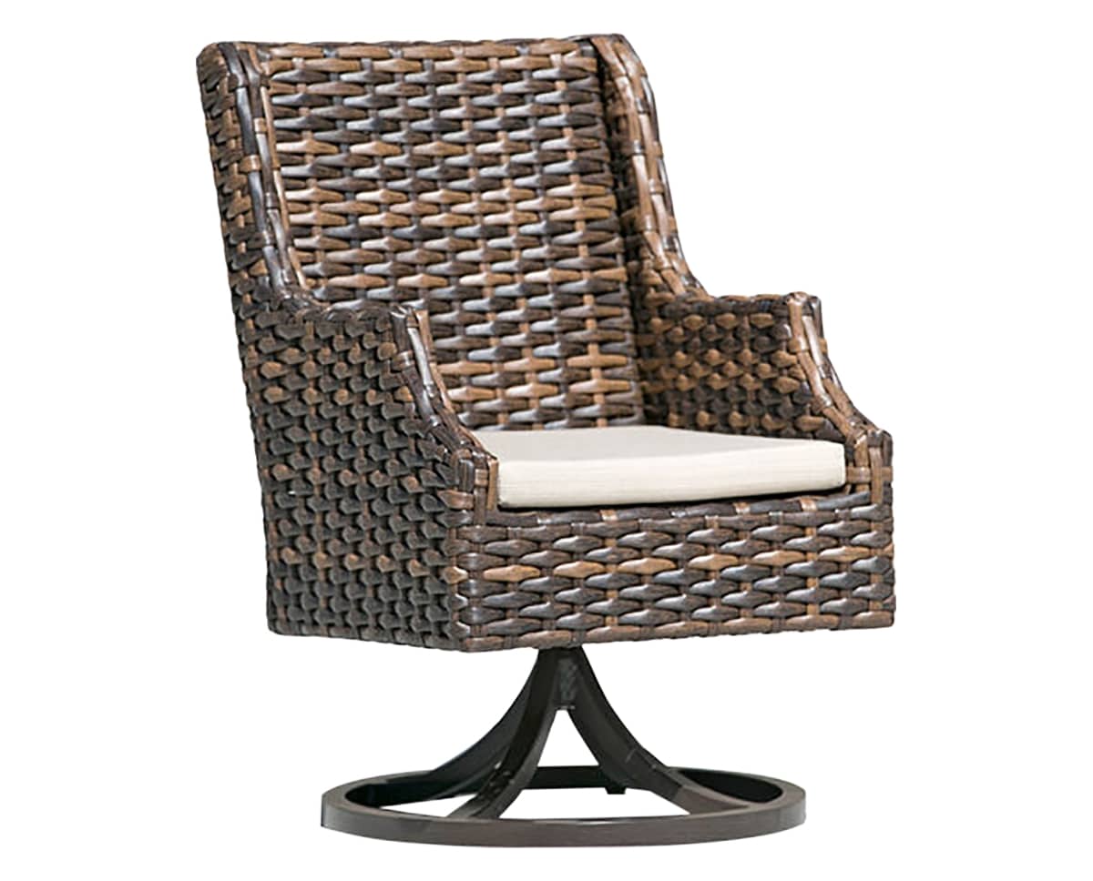 Swivel Rocking Arm Chair | Ratana Whidbey Island Collection | Valley Ridge Furniture