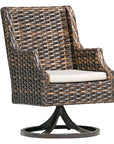 Swivel Rocking Arm Chair | Ratana Whidbey Island Collection | Valley Ridge Furniture