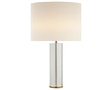 Crystal and Brass & Linen | Lineham Table Lamp | Valley Ridge Furniture