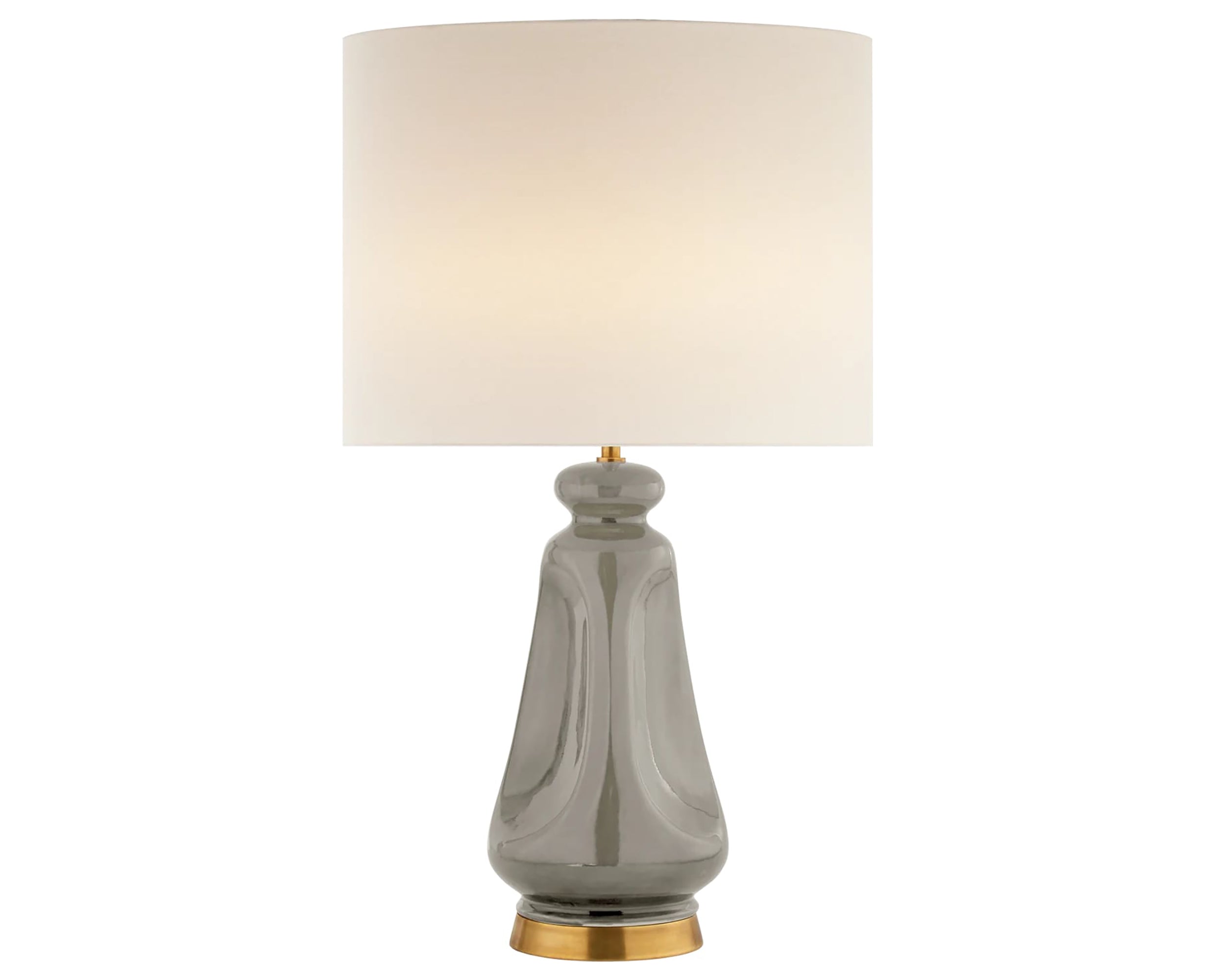 Shellish Gray &amp; Linen | Kapila Table Lamp | Valley Ridge Furniture