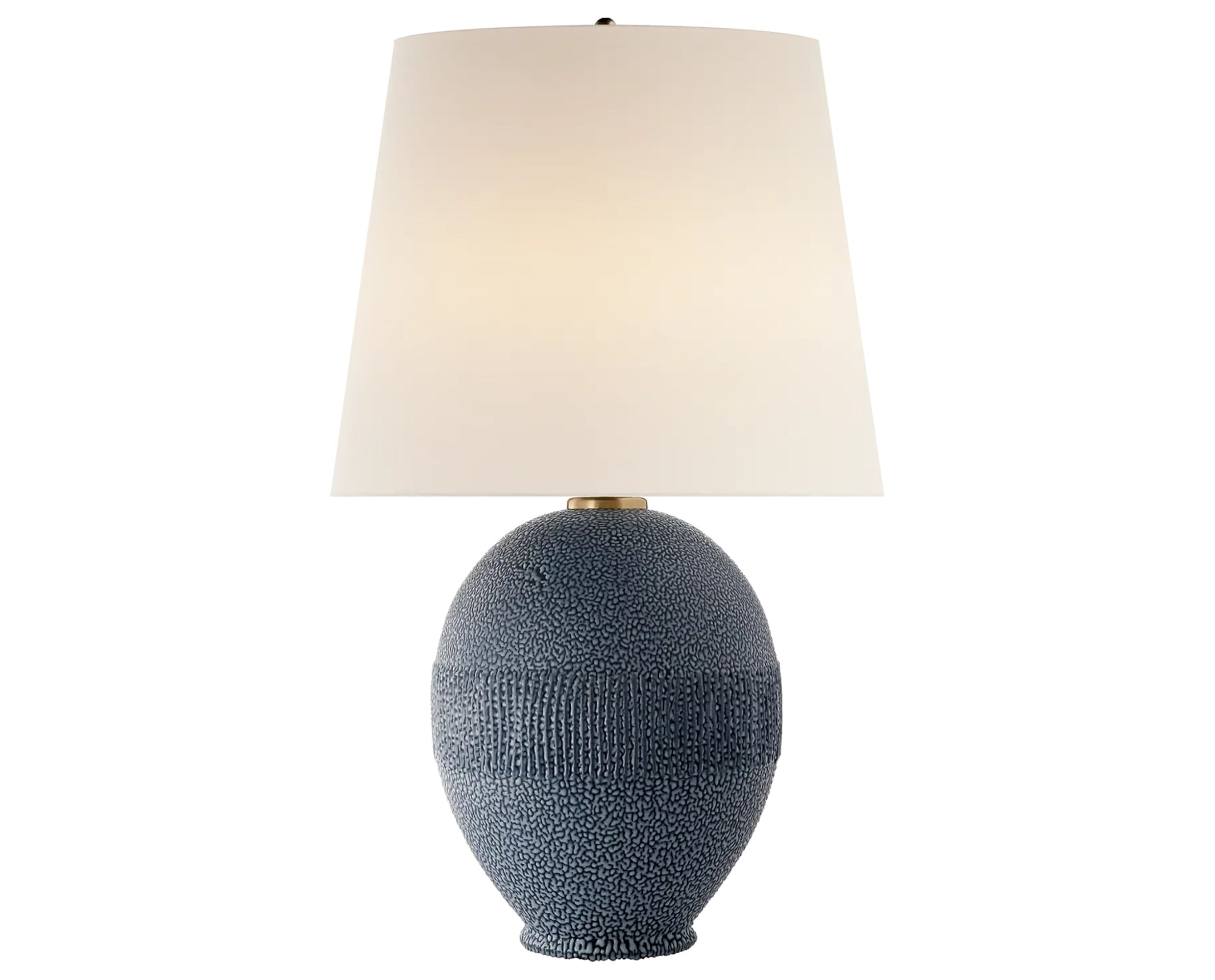 Beaded Blue &amp; Linen | Toulon Table Lamp | Valley Ridge Furniture
