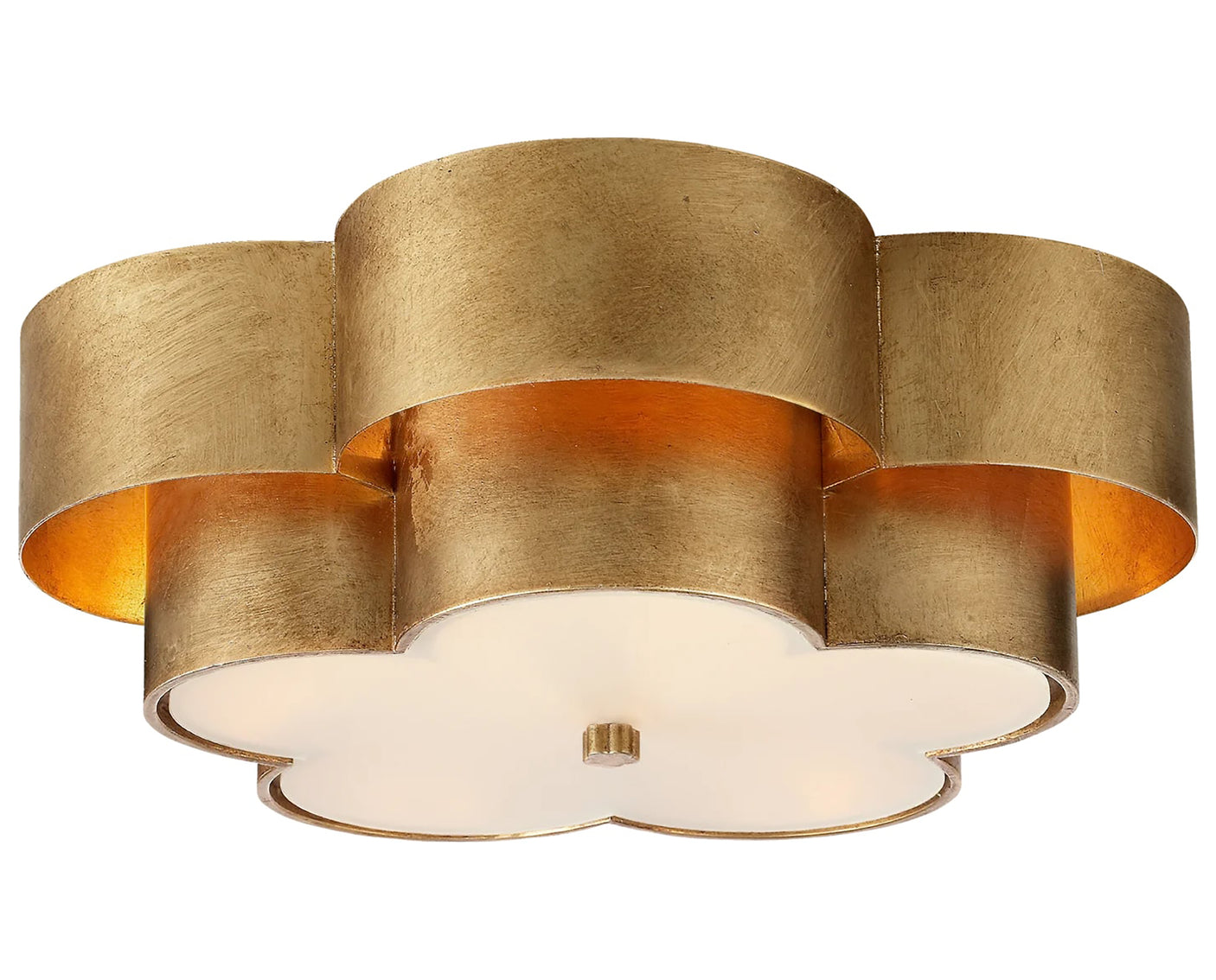 Gild & Frosted Acrylic | Arabelle Large Flush Mount | Valley Ridge Furniture
