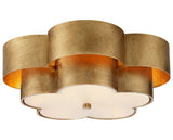Gild & Frosted Acrylic | Arabelle Large Flush Mount | Valley Ridge Furniture