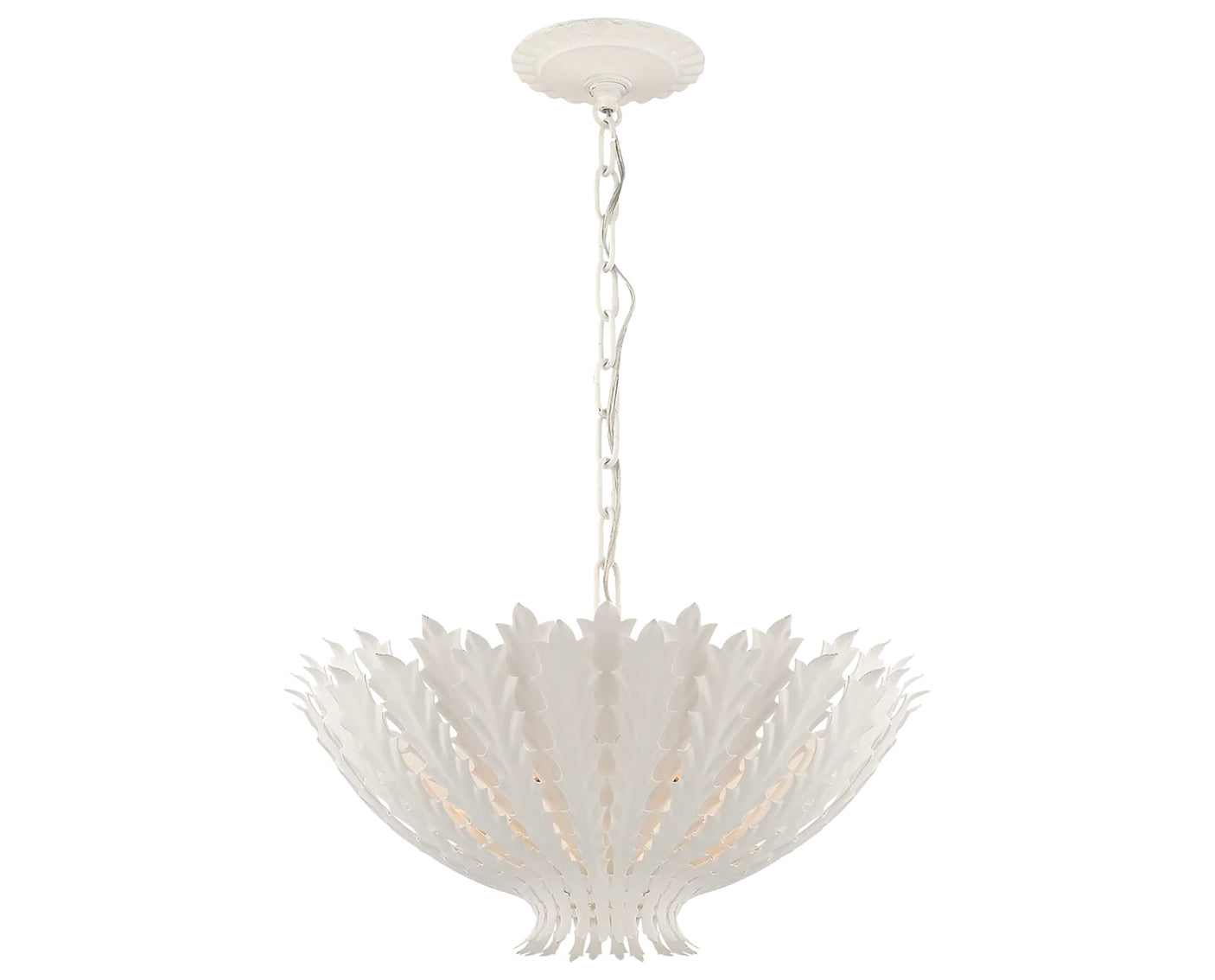 Plaster White | Hampton Medium Chandelier | Valley Ridge Furniture